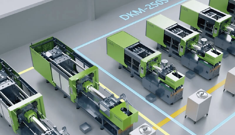 尊龙人生就是博首页智能注塑生产线